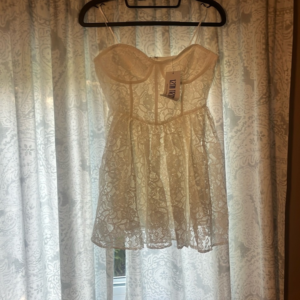 12th Tribe Lace Romper